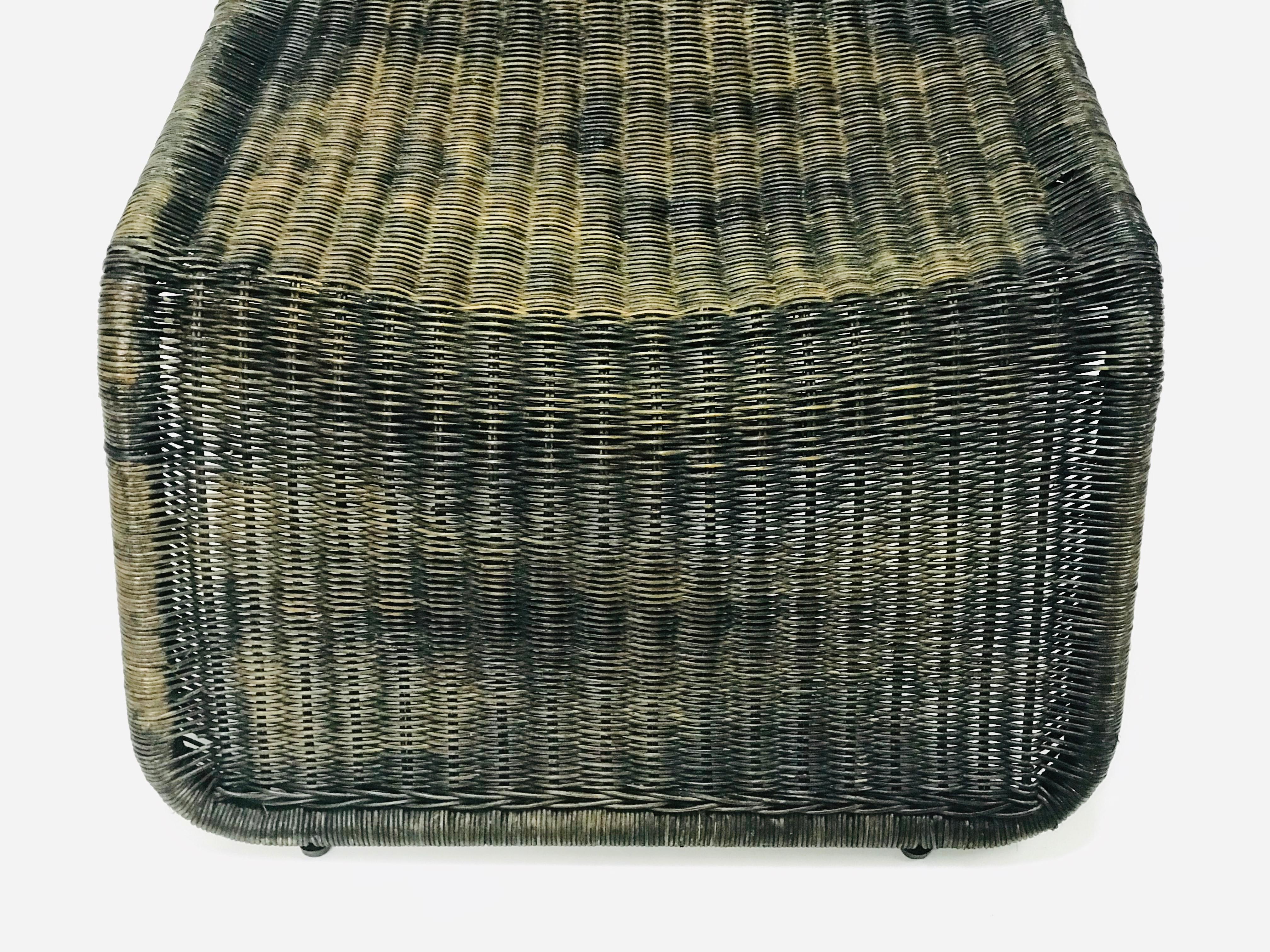 Mid-20th Century Rattan Chair, 1960 For Sale