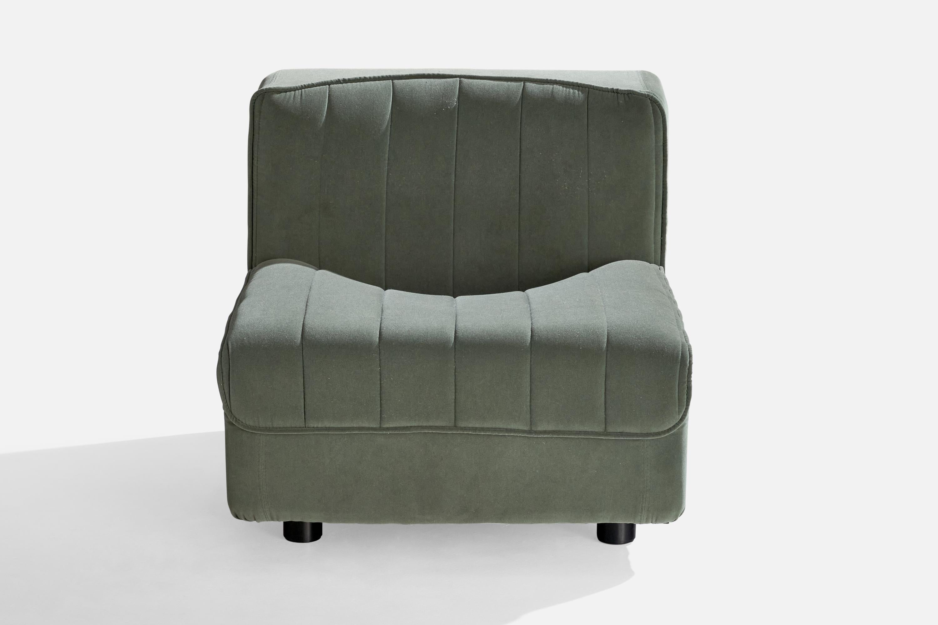 Canapé sectionnel Tito Agnoli, tissu, bois, Italie, 1970 en vente 5