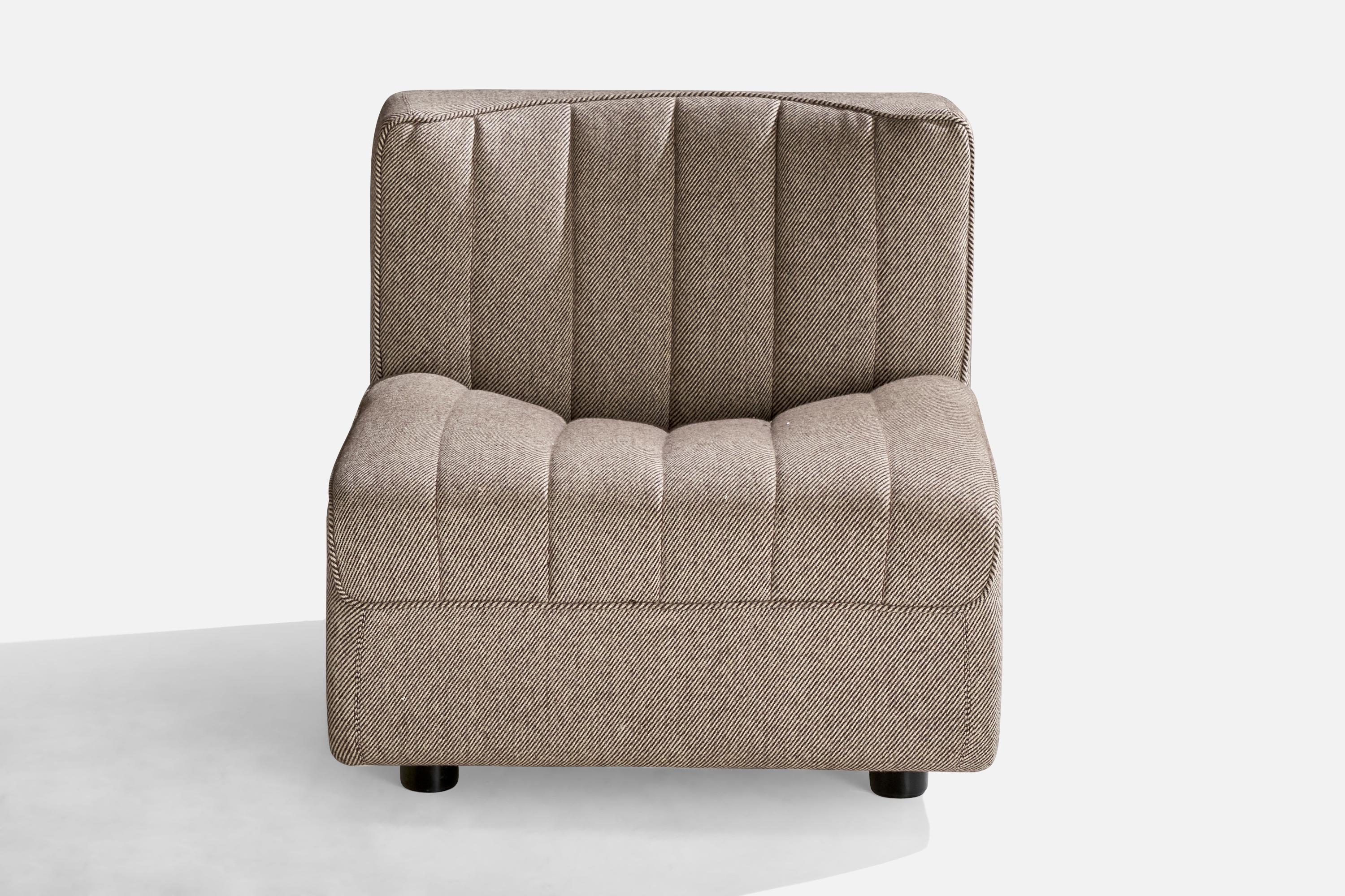 Canapé sectionnel Tito Agnoli, tissu, bois, Italie, 1970 en vente 6