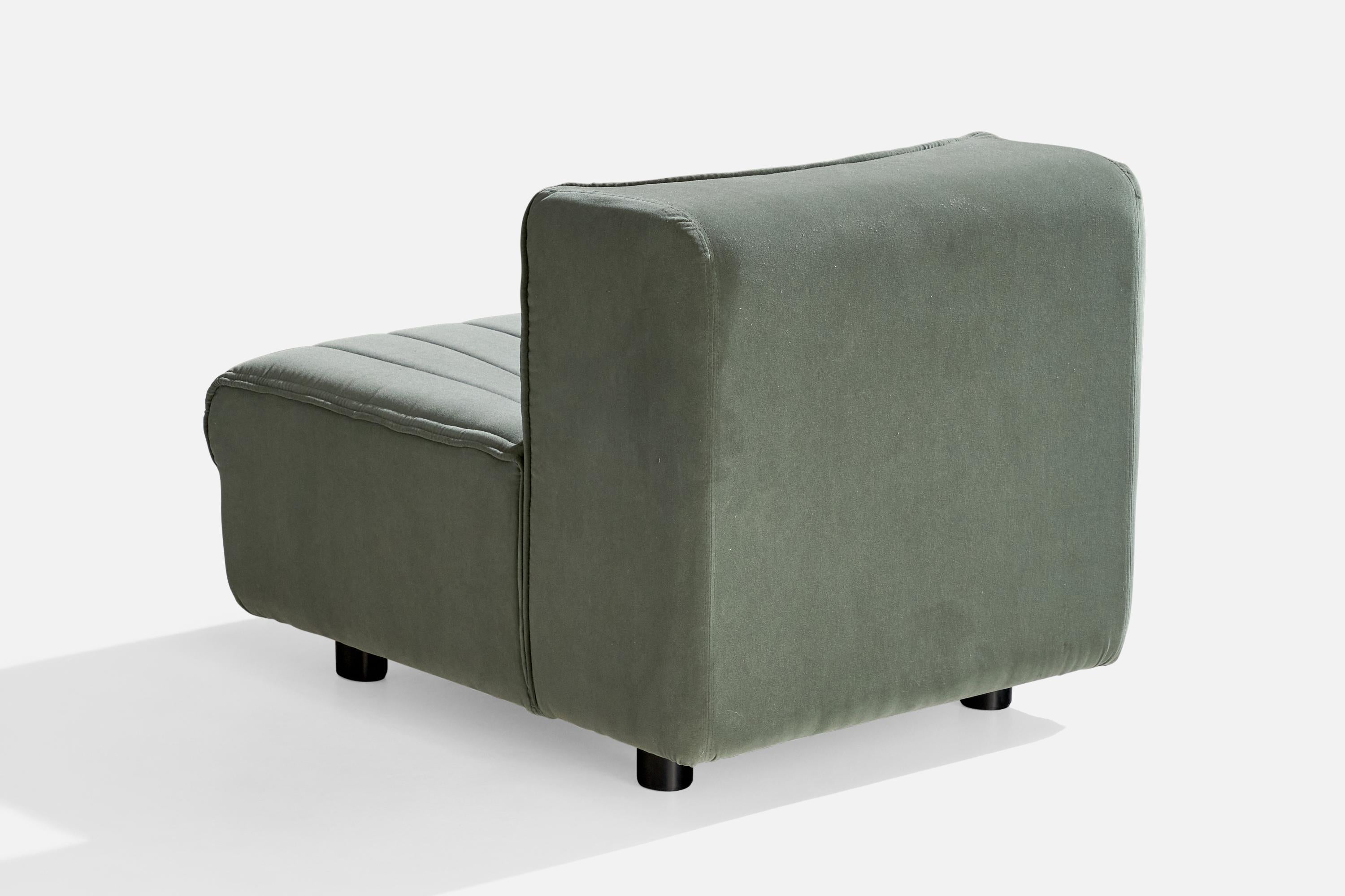 Canapé sectionnel Tito Agnoli, tissu, bois, Italie, 1970 en vente 7