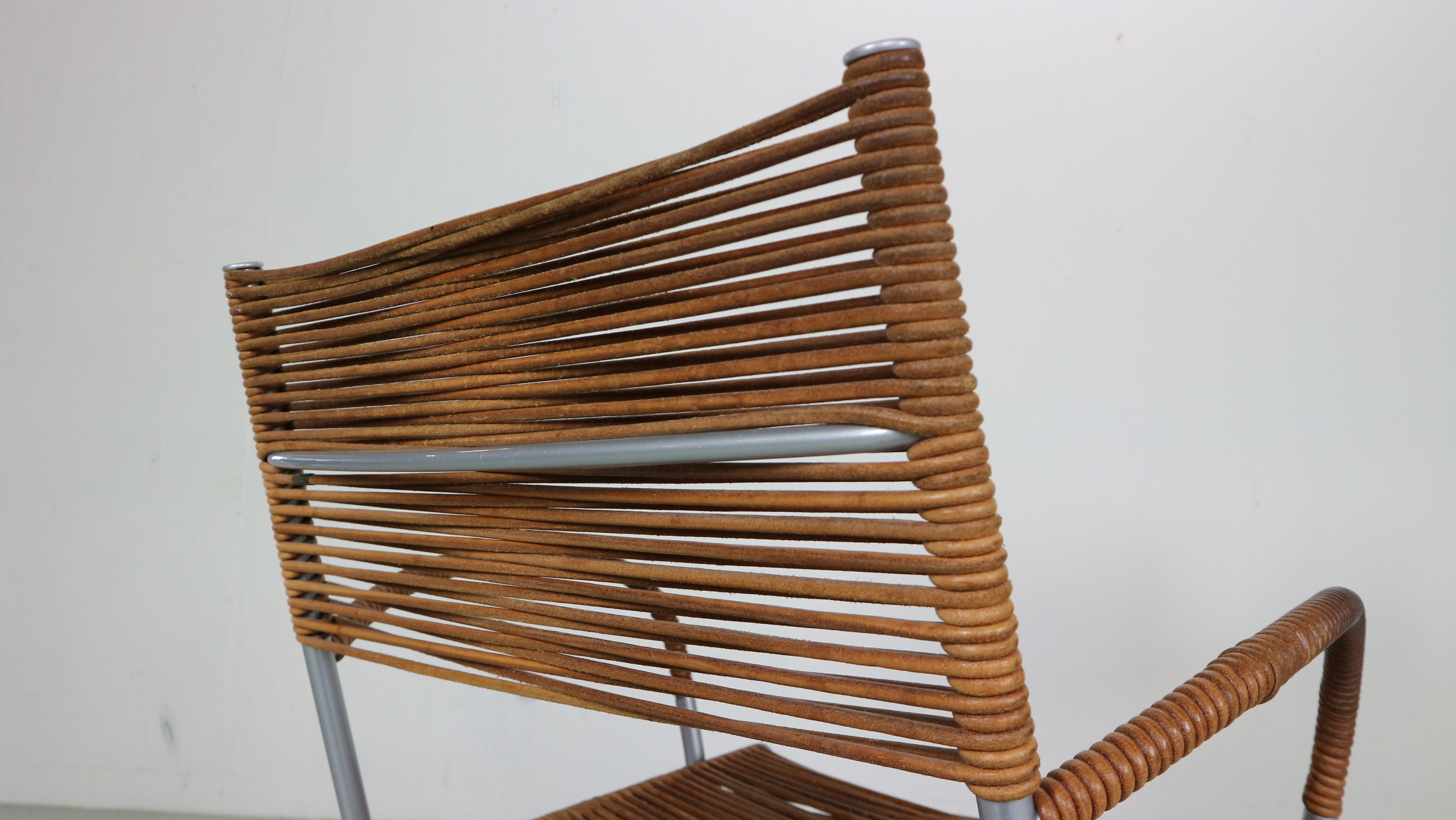 Tito Agnoli - Ensemble de 2 fauteuils en cuir Mis B2 RVS pour Pierantonio Bonacina en vente 9