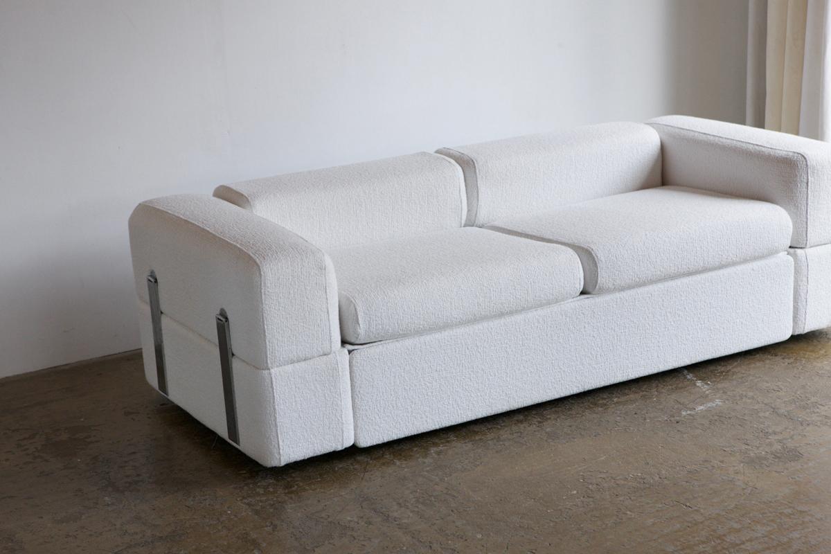 Tito Agnoli-Sofa „Slash“, Cinova, 1968 (Moderne der Mitte des Jahrhunderts) im Angebot