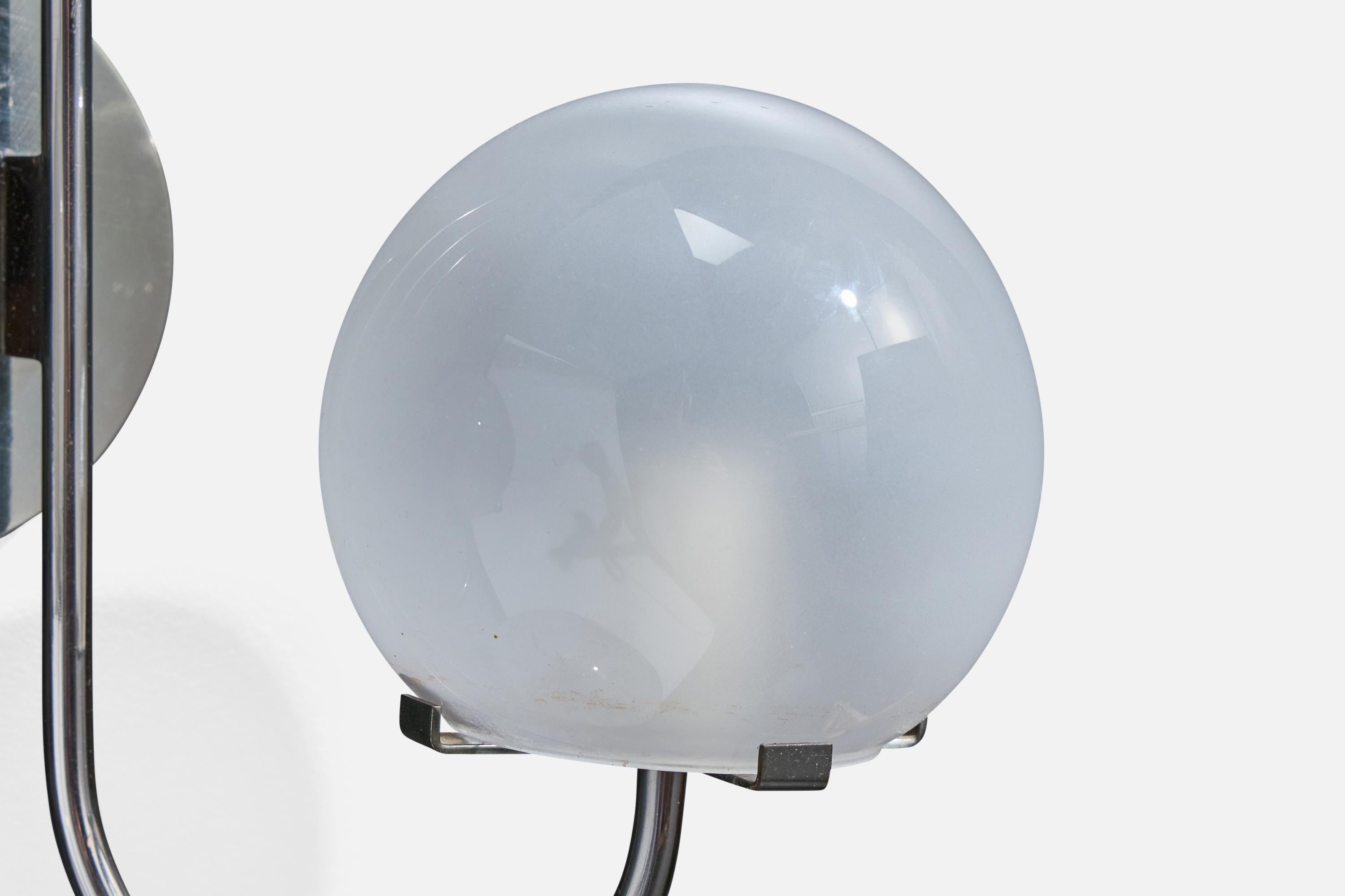 Tito Agnoli, Applique, Metallo, Vetro, Italia, 1961 in vendita 2