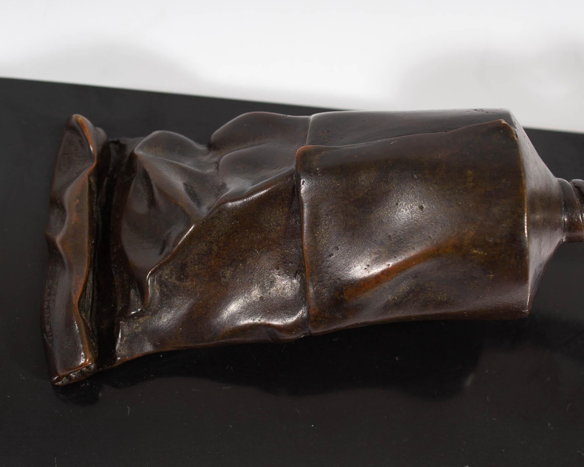 Tito Salomoni Signed Limited Edition Bronze Surrealist Sculpture For Sale 1