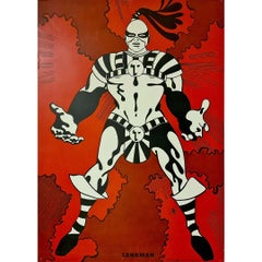 Topin Tito 1967 Original poster - Tankman - Pop Art
