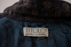 Titolo Baumwollkleid aus Baumwolle mit Gürtel