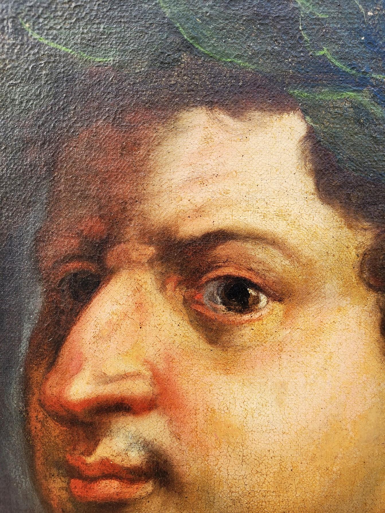 Titus Vespasian, Framed Portrait, 17th Century For Sale 4