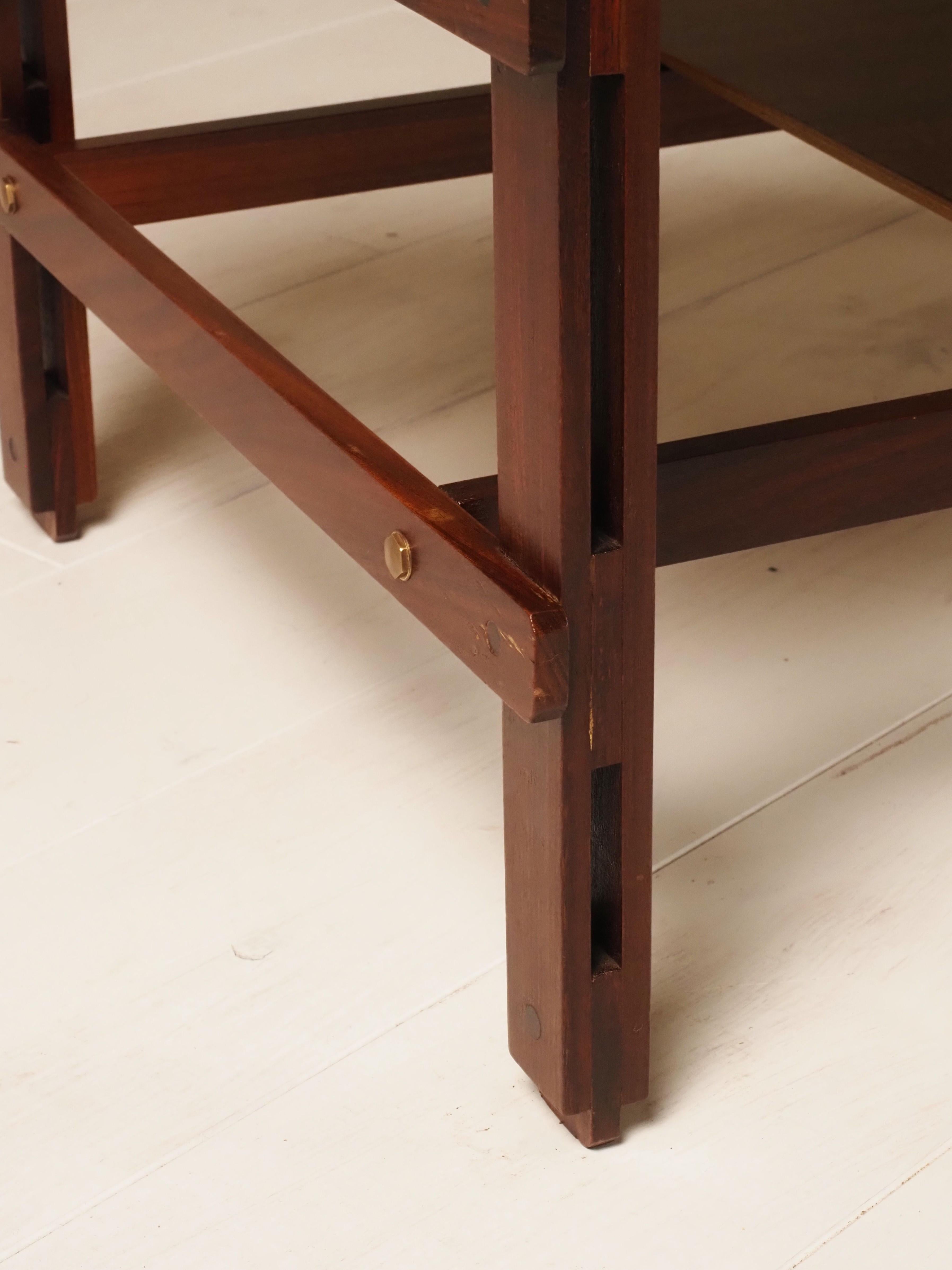 Wood Tivoli coffee table by MIM Roma, Italy, 1958
