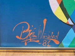 "Tivoli Gardens" Vintage Poster by Danish Painter Bjørn Wiinblad