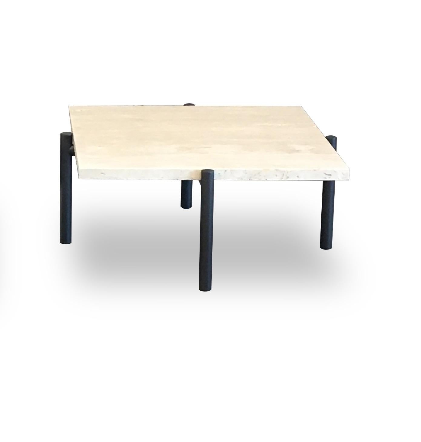 Stainless Steel Tivoli Table; 4 legs; 26