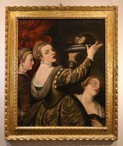 Salome Baptist Titian 16/17th Century Paint Oil on canvas Old master Venice Art