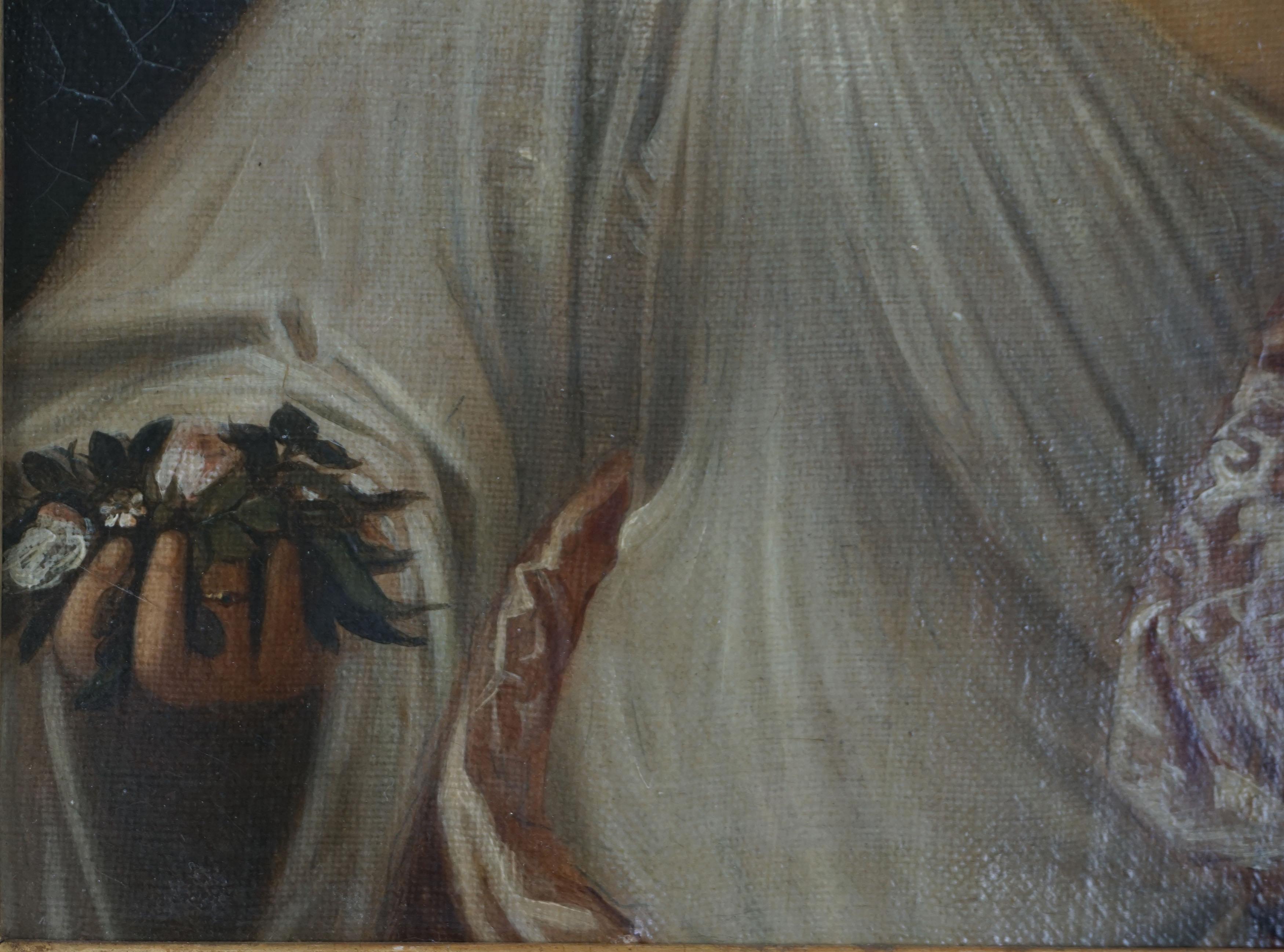 19th Century Oil Painting Study of Titian's Masterpiece 