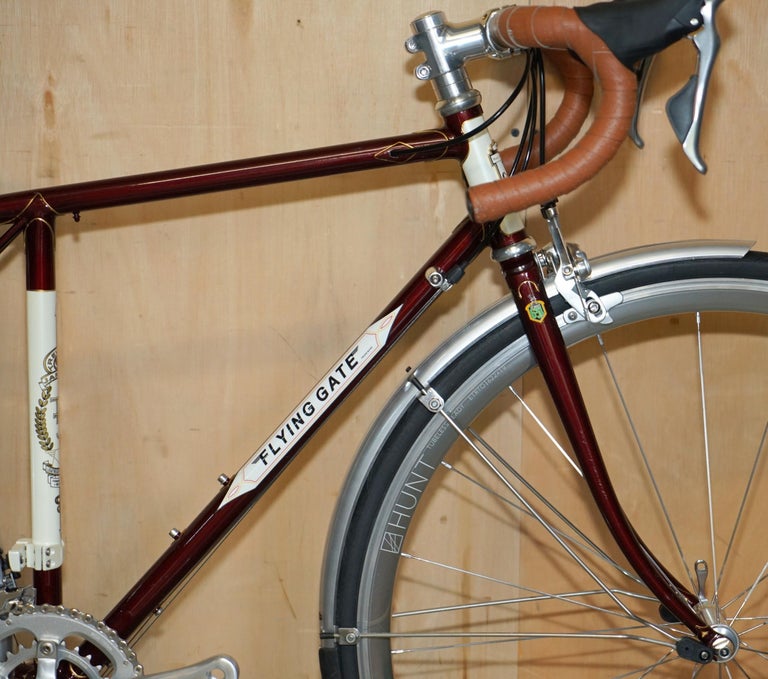 TJ CYCLES REYNOLDS 653 FLYING GATE ROAD BiKE 50CM FRAME SHIMANO