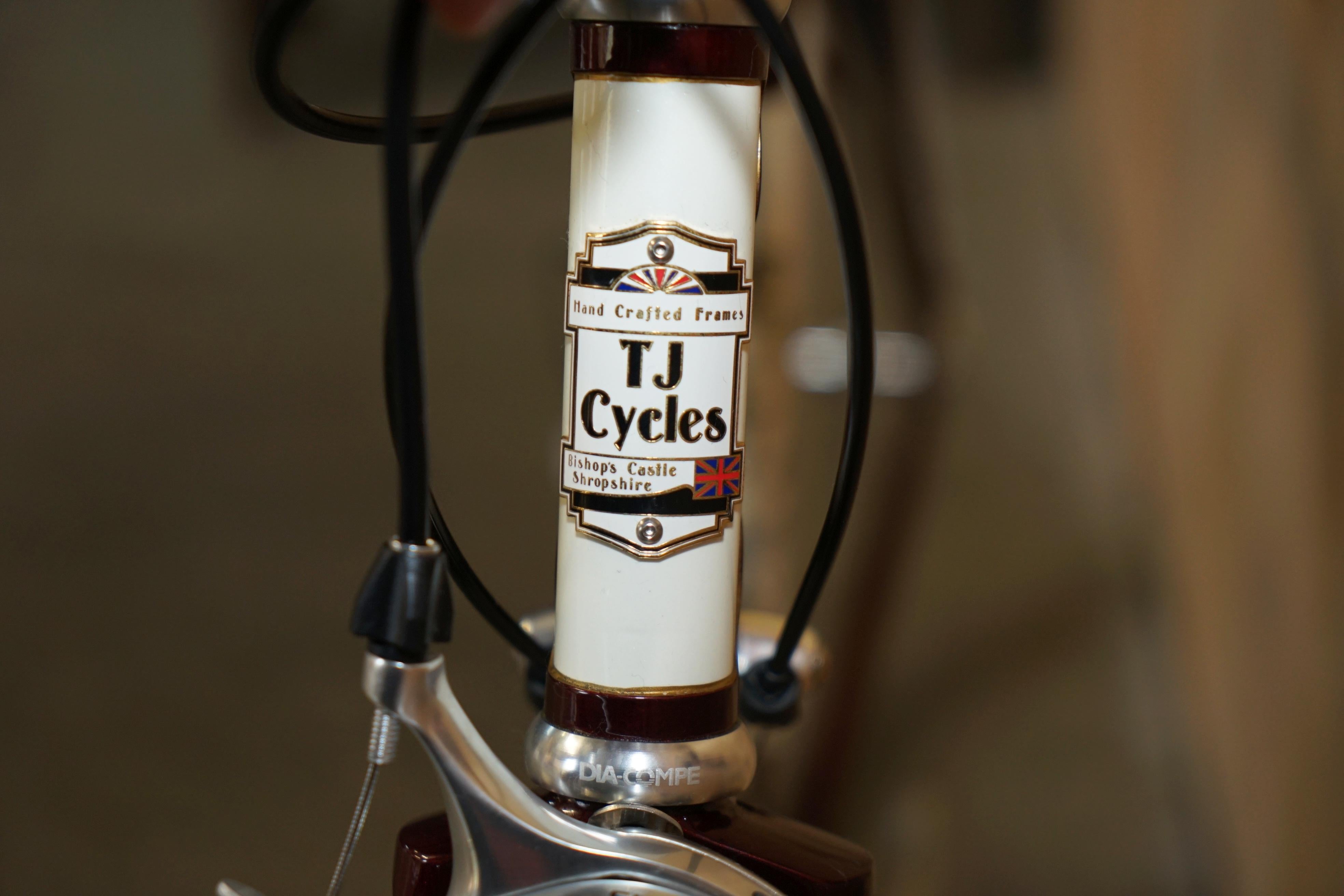 TJ CYCLES REYNOLDS 653 FLYING GATE ROAD BiKE 50CM TELAIO SHIMANO 105 GUIDE in vendita 2