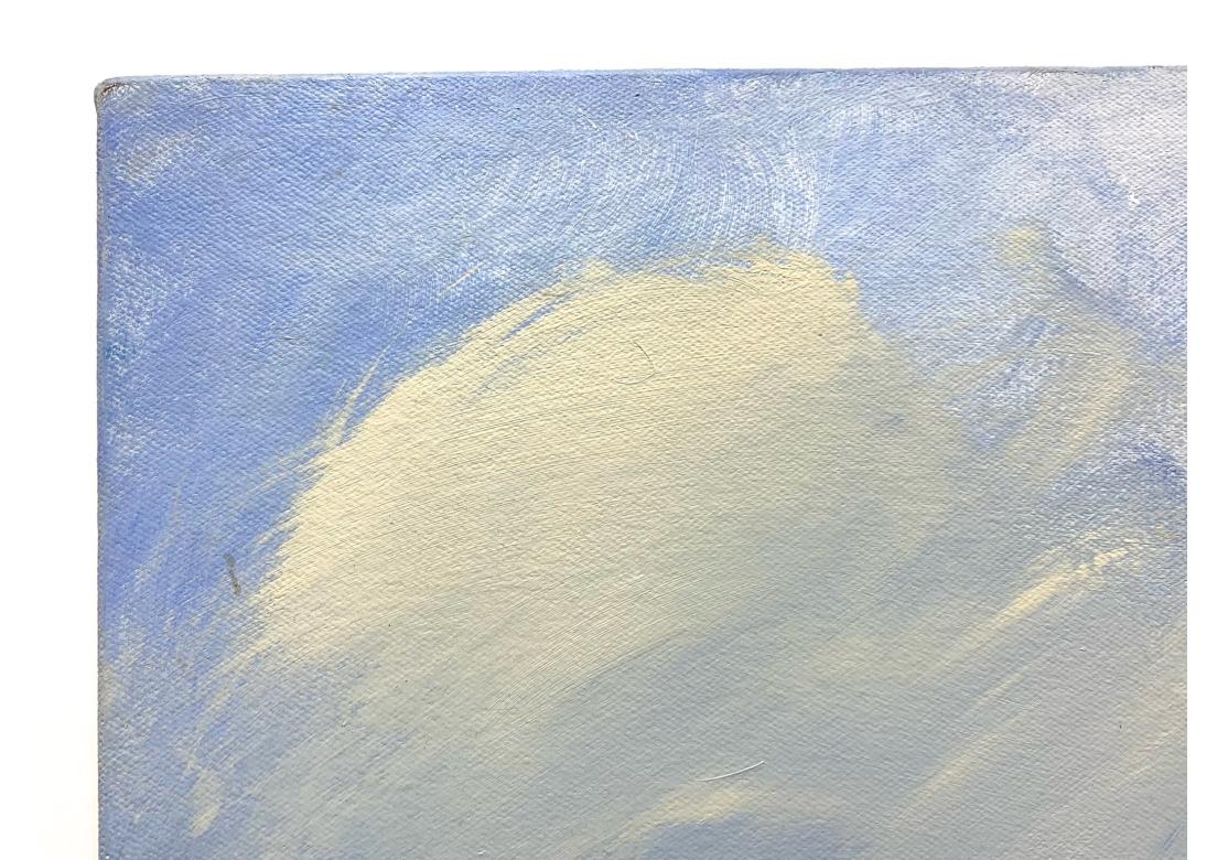 20th Century Tjasa Owen (Am., 20th C.) Acrylic On Canvas, 