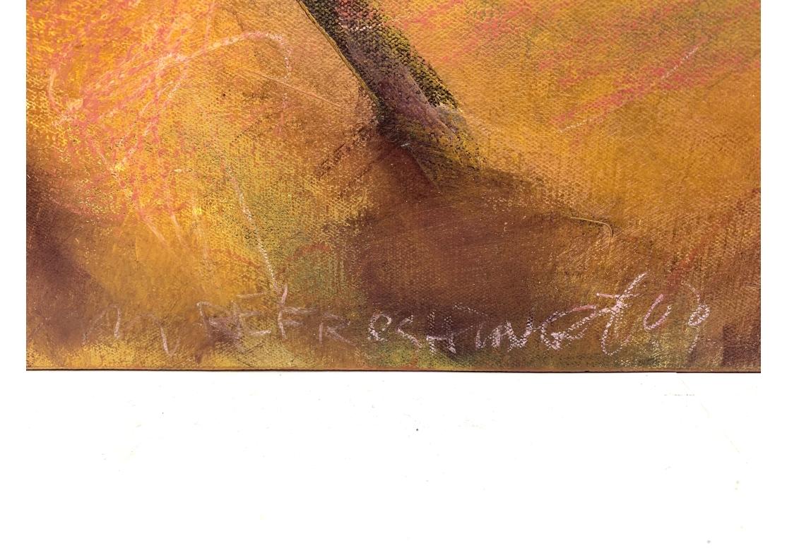 Tjasa Owen (Am., 20th C.) Acrylic On Canvas, 