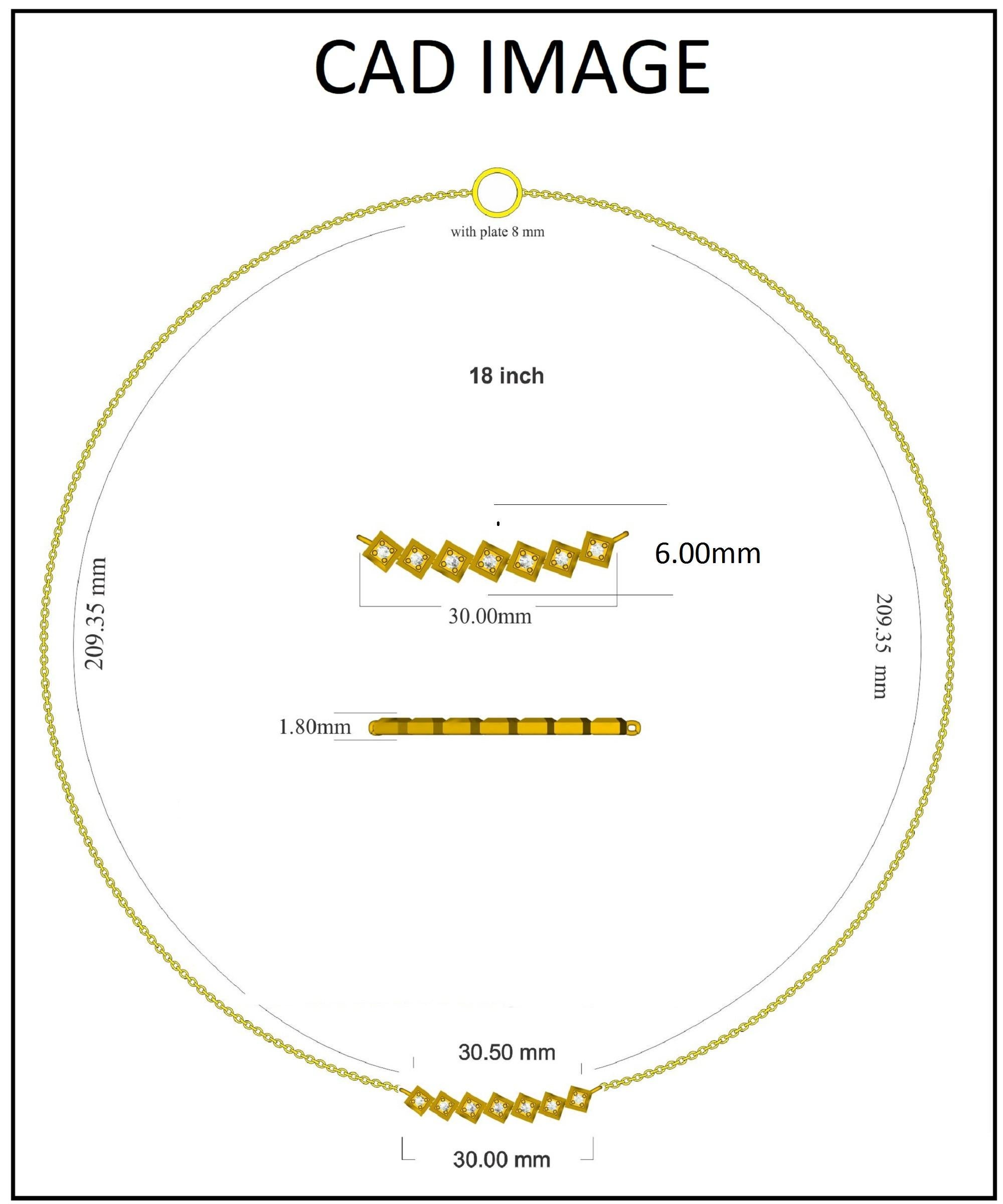 Ce pendentif en diamant, classique et époustouflant, est magnifiquement réalisé en or jaune massif 14K. Le pendentif est serti de 7 diamants blancs ronds étincelants en sertissage pavé sécurisé. Les diamants sont naturels, non traités et exempts de