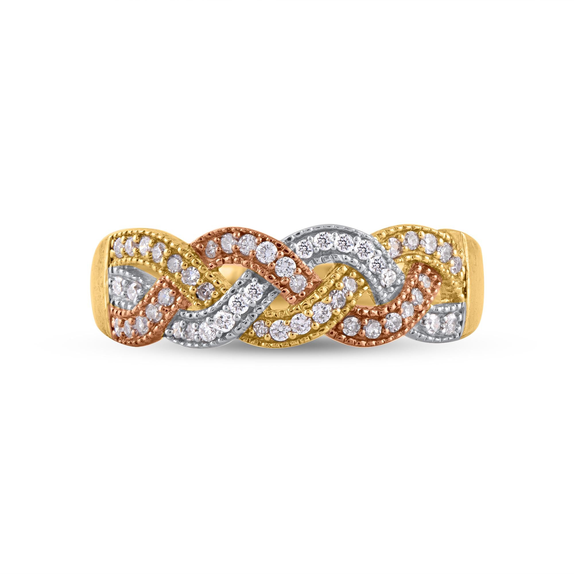 This Wedding Band is expertly crafted in 14 Karat yellow gold and features 51 single cut and brilliant cut round diamonds set in pave setting. We only use 100% natural and conflict free diamonds which sparkles in H-I color I2 clarity. This wedding