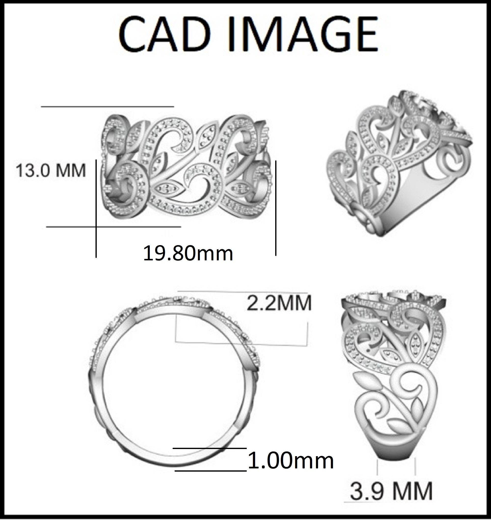 Schaffen Sie sich eine lebenslange Erinnerung mit diesem verlockenden Diamantring im Kurvendesign. Der Ring ist aus 14-karätigem Gold in Weiß-, Rosé- oder Gelbgold gefertigt und verfügt über runde, 105 weiße Diamanten in Pave-Fassung, Farbe H-I,