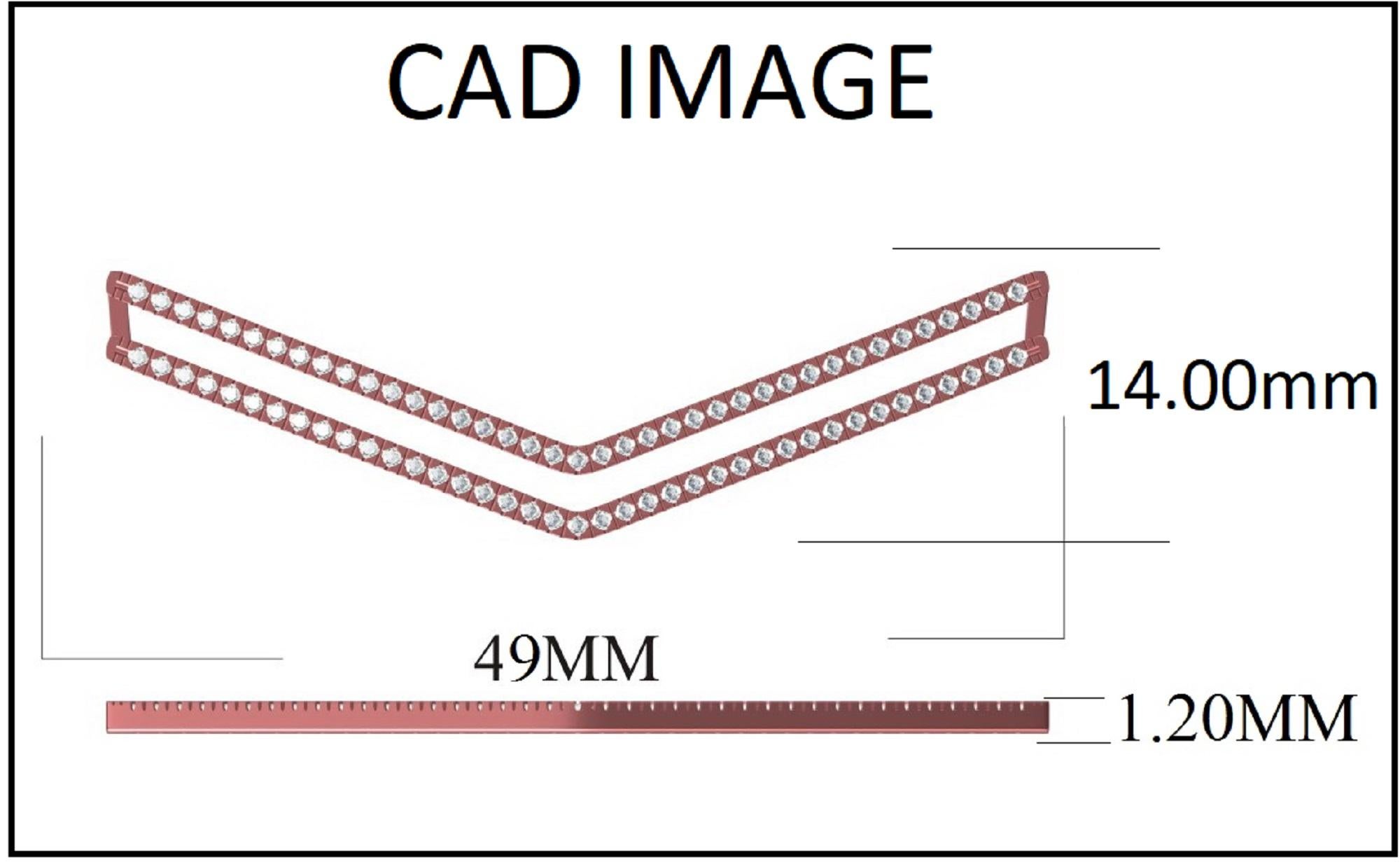Con colori e design bellissimi, questo splendido ciondolo a doppia linea ti conquisterà sicuramente. Impreziosito da 78 diamanti rotondi con incastonatura a micropunte e realizzato dai nostri esperti interni in oro rosa 14 carati. Questo ciondolo
