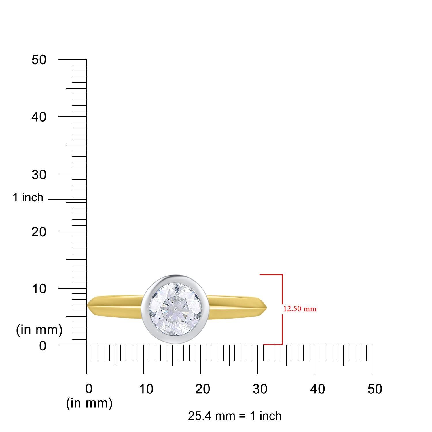 1 ct solitaire engagement ring