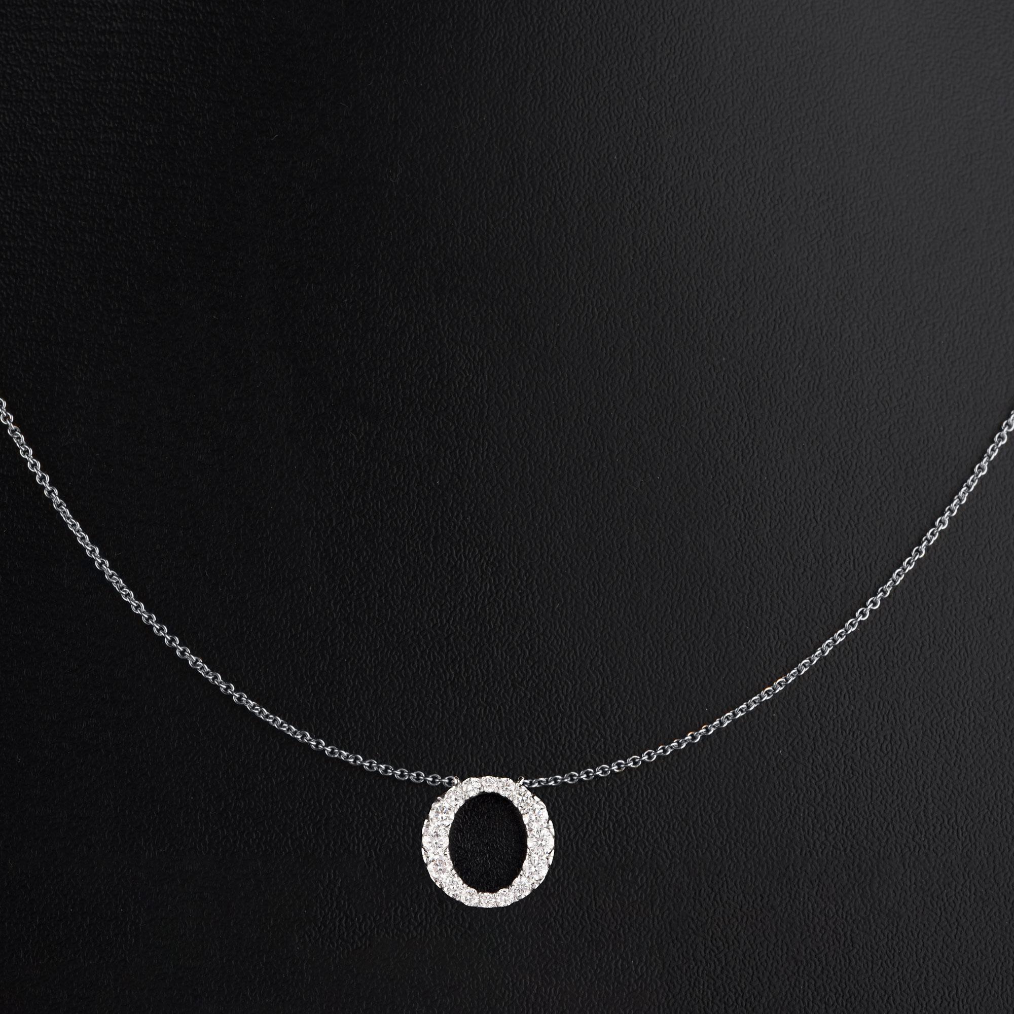 TJD 1,0 Karat Diamant 14 Karat Weißgold  