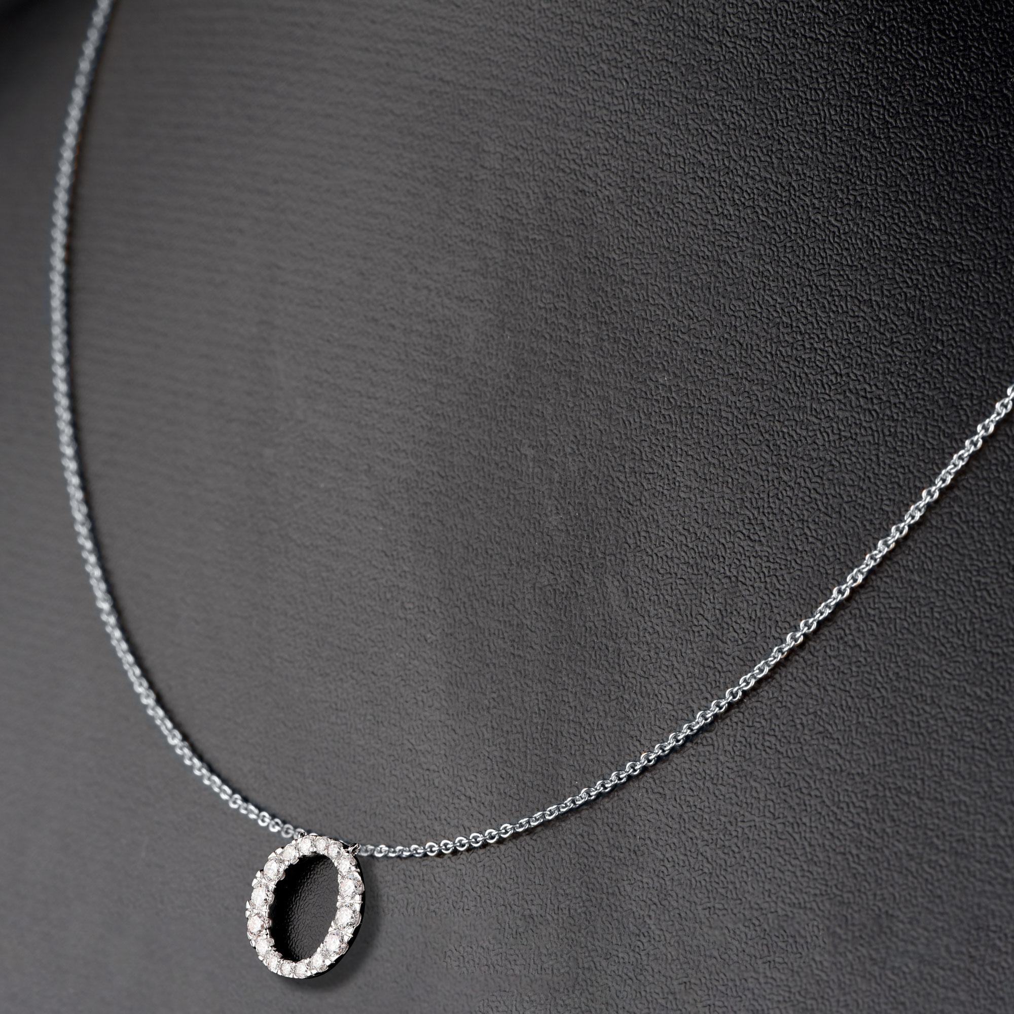 TJD 1,0 Karat Diamant 14 Karat Weißgold  