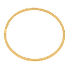 TJD 2.0 Carat Natural Brilliant Cut Diamond Bangle in 14KT Yellow Gold