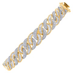 TJD 2.0 Carat Round
Baguette Diamond Bangle Bracelet in 18KT Yellow Gold TJD 2.0 Carat Round
Baguette Diamond Bangle Bracelet in 18KT Yellow Gold