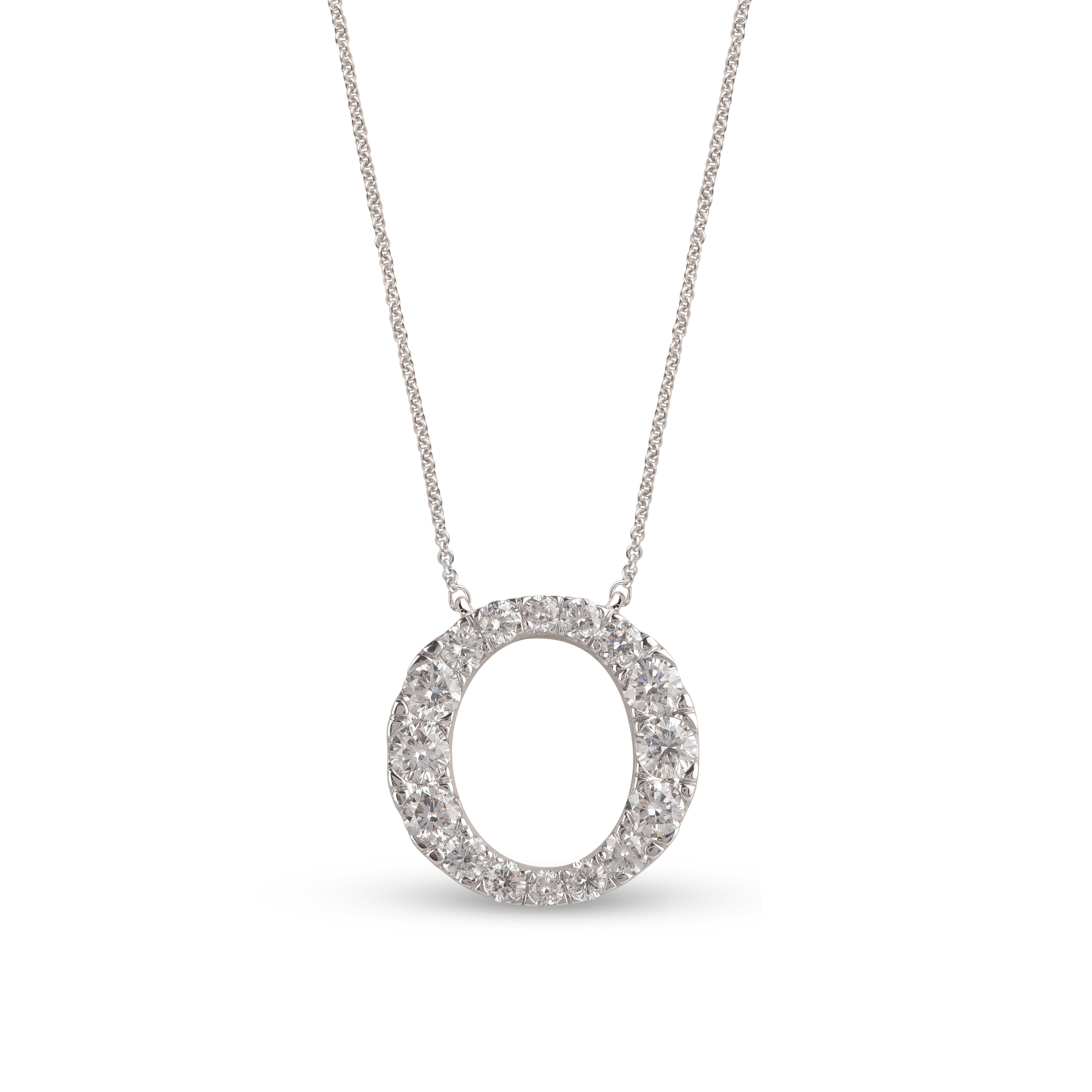 This alluring earring and pendant diamond set shines brightly with a total of 48 brilliant-cut diamonds embellished in prong setting and crafted in to perfection 14-karat white gold.

