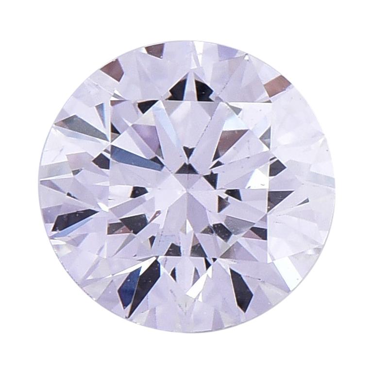 Diamant libre canadien certifié TJD, incolore, de 0,54 carat, taille ronde brillant en vente