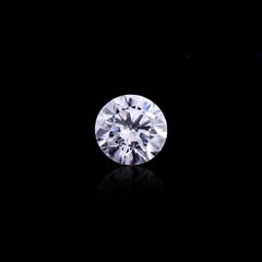 Diamante sciolto canadese incolore certificato TJD da 0.63 carati con taglio tondo brillante