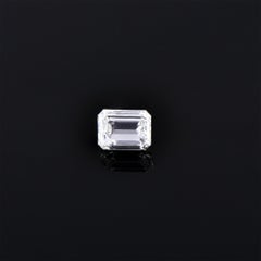 TJD GIA Certified 1.01 Carat Emerald Cut Loose Diamond, J Color IF ClarityTJD GI