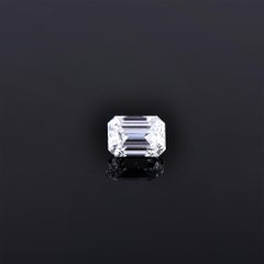 TJD GIA Certified 1.08 Carat Emerald Cut Loose Diamond, D Color VVS1 Clarity