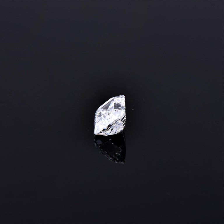 Modern TJD GIA Certified 1.08 Carat Emerald Cut Loose Diamond, D Color VVS1 Clarity For Sale