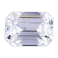 TJD Diamante suelto talla esmeralda certificado por GIA de 1,08 quilates, color D, claridad VVS1