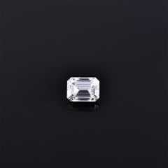 TJD IGI Certified 1.03 Carat Emerald Cut Loose Diamond, K Color IF Clarity