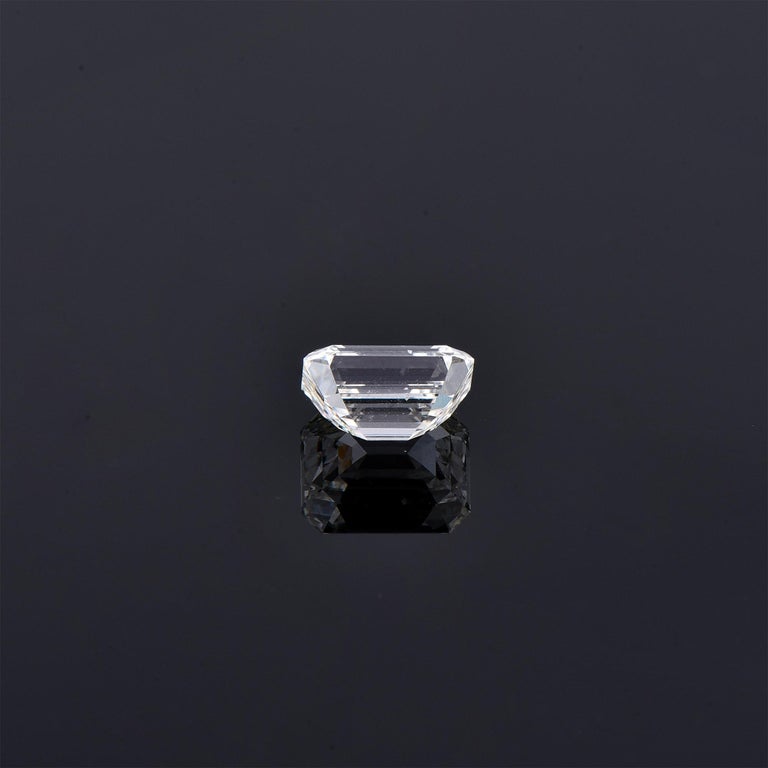 TJD IGI Certified 1.03 Carat Emerald Cut Loose Diamond, K Color IF Clarity In New Condition For Sale In New York, NY