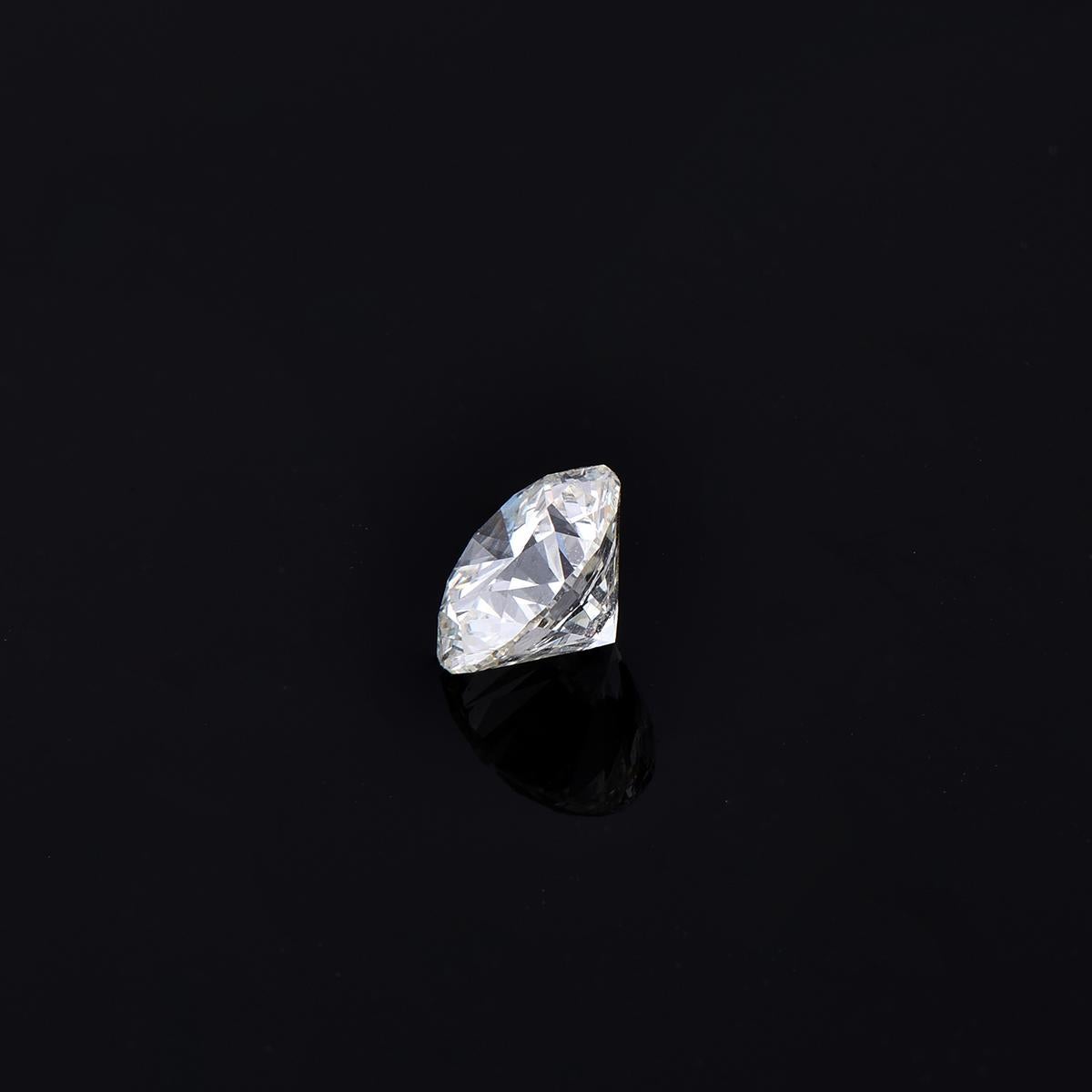 Moderno TJD IGI Certified 1.04Carat Round Brilliant Cut Loose Diamond J Color IF Clarity in vendita
