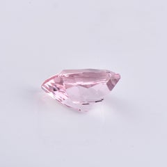 TJD Loser 10,89 Karat natürlicher Morganit im Kissenschliff im Kissenschliff für Ring & Anhänger