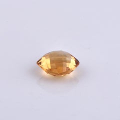 TJD Loose 3.95 Ct Cushion Cut Yellow Natural Citrine Gemstone for Ring & Pendant
