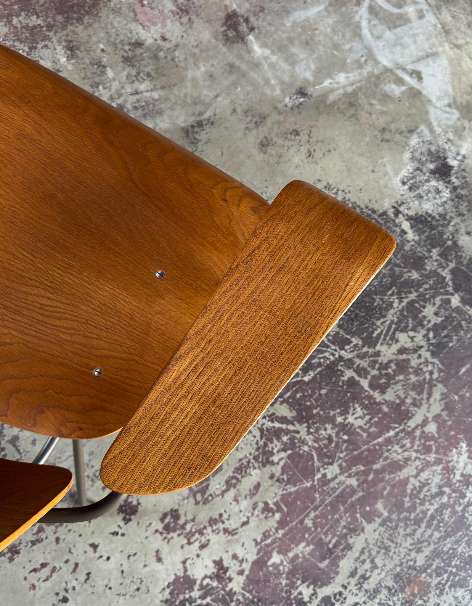 Tjerk Reijenga 8000 Bent Plywood Lounge Chair for Pilastro, Netherlands c.1962 7