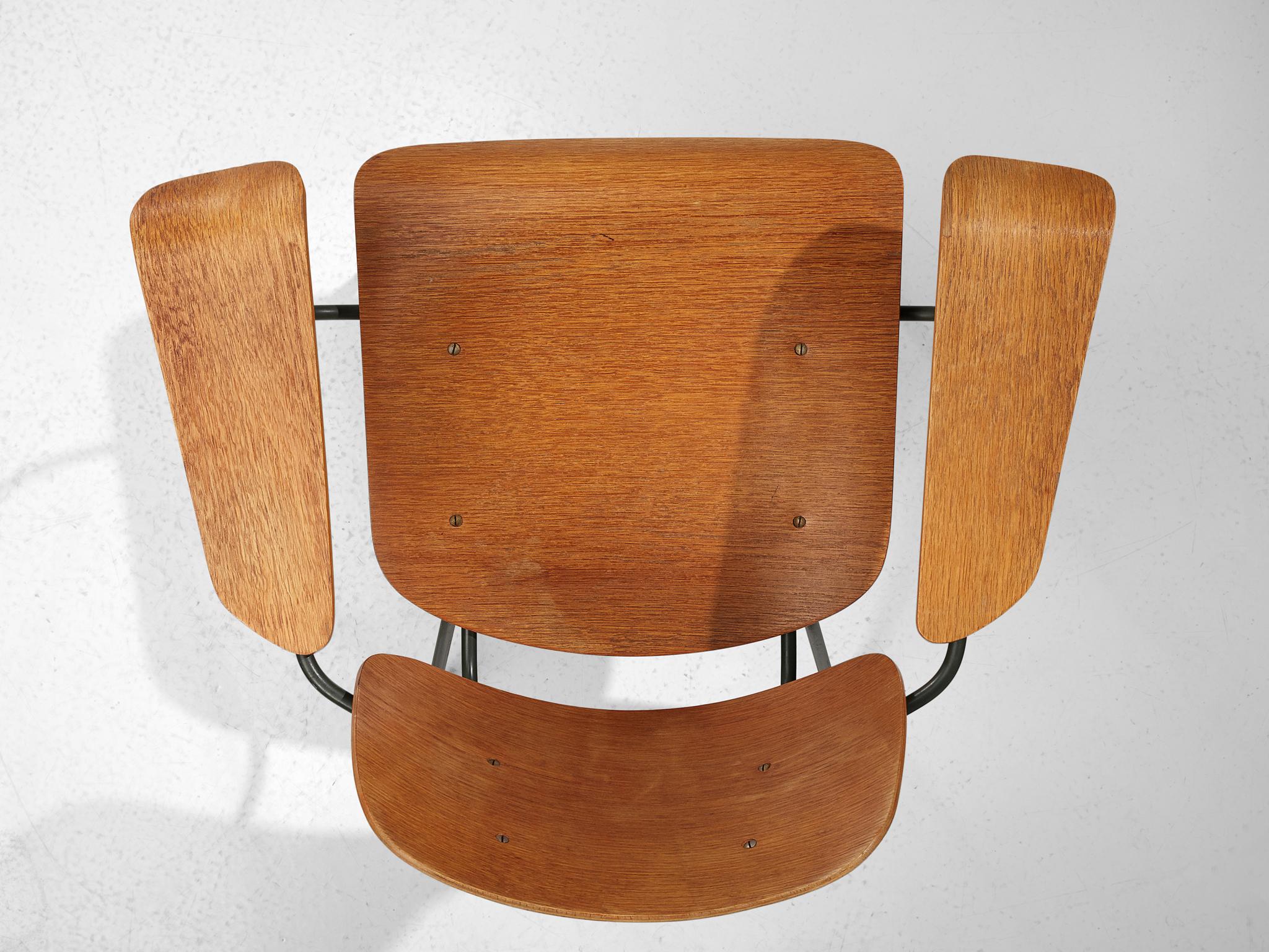 Tjerk Reijenga '8000' Easy Chair in Plywood, 1962 1