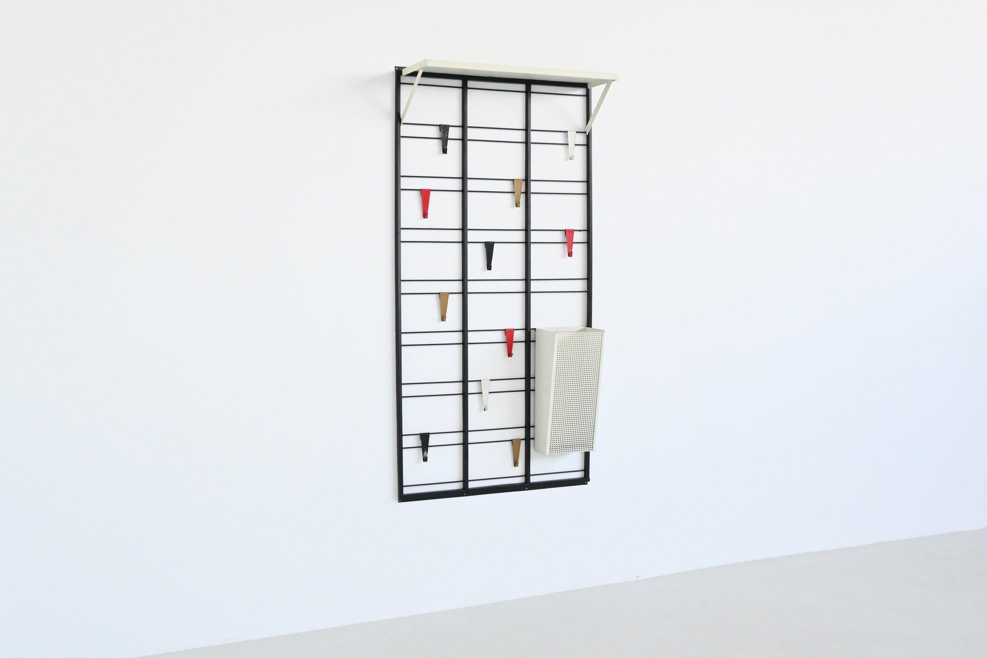 Industrial Tjerk Reijenga Servo Muto coat rack Pilastro The Netherlands 1960 For Sale