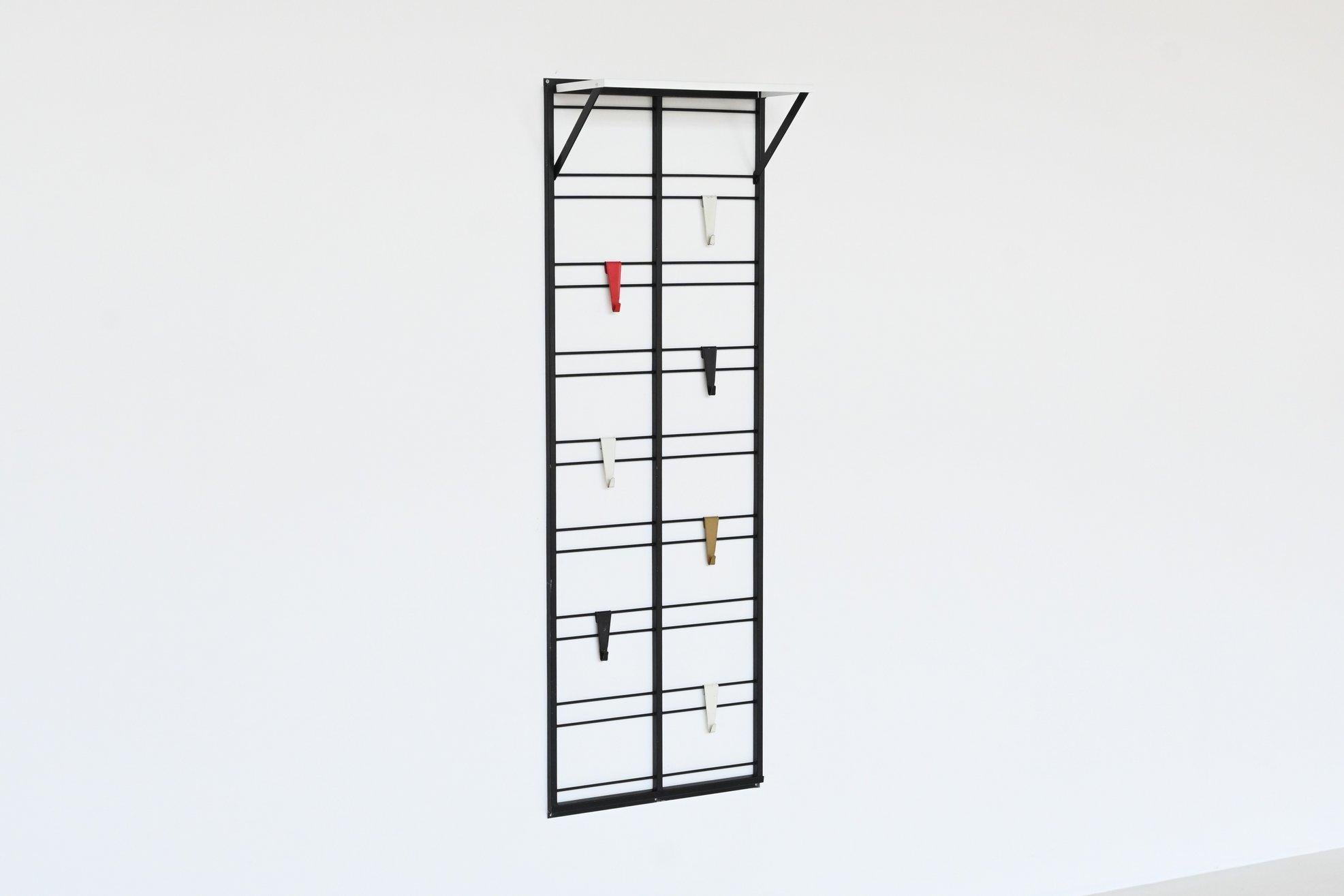 Mid-Century Modern Tjerk Reijenga Servo Muto Coat Rack Small Pilastro The Netherlands 1960