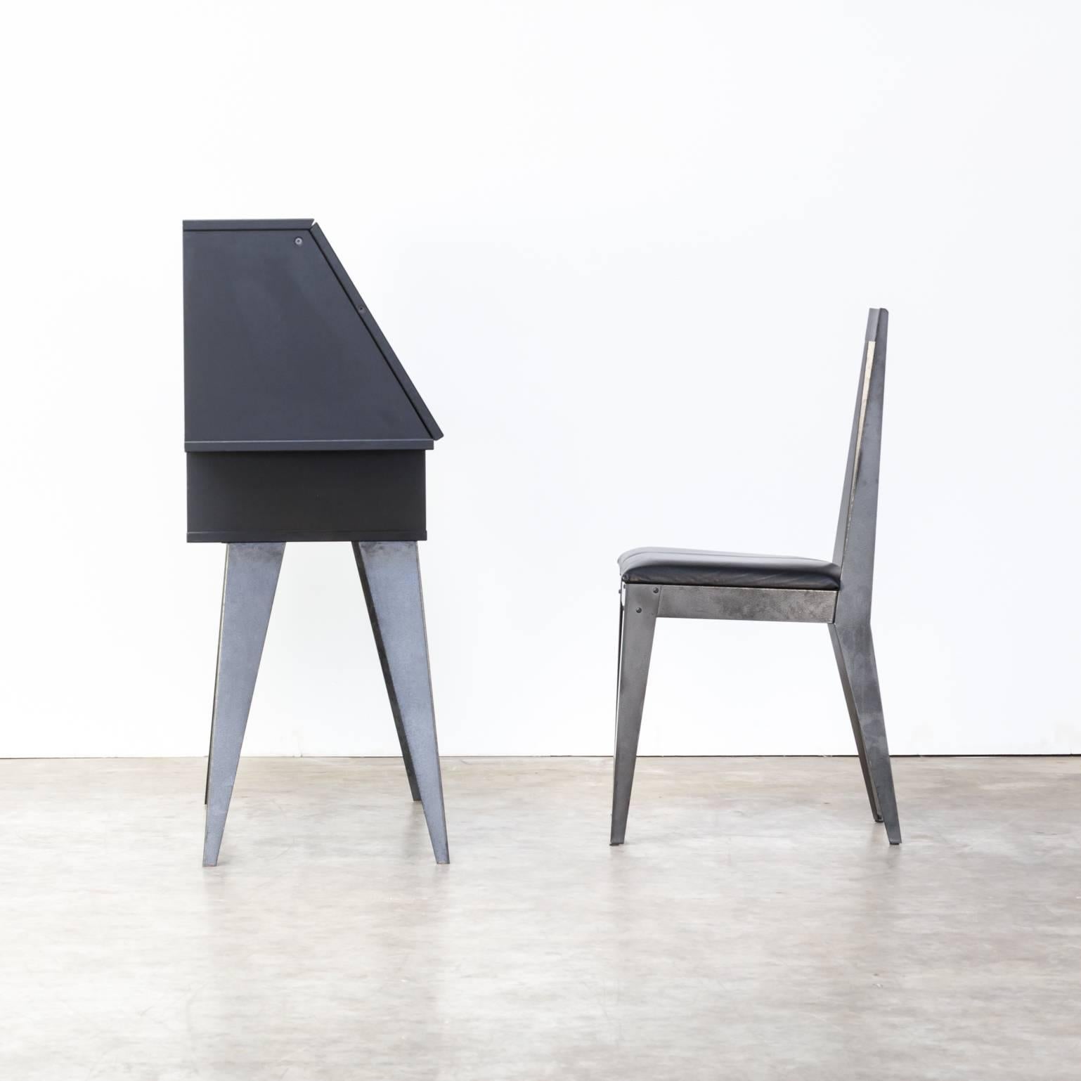 Swedish Tjord Björklund Writing Desk Secretaire and Chair for Ikea