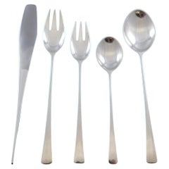 Tjorn by Dansk Service de couverts en argent sterling 12 Service de table 62 Pcs Moderne