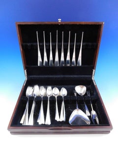 Tjorn by Dansk Sterling Silver Flatware Set for 8 Service 35 Pieces Modern