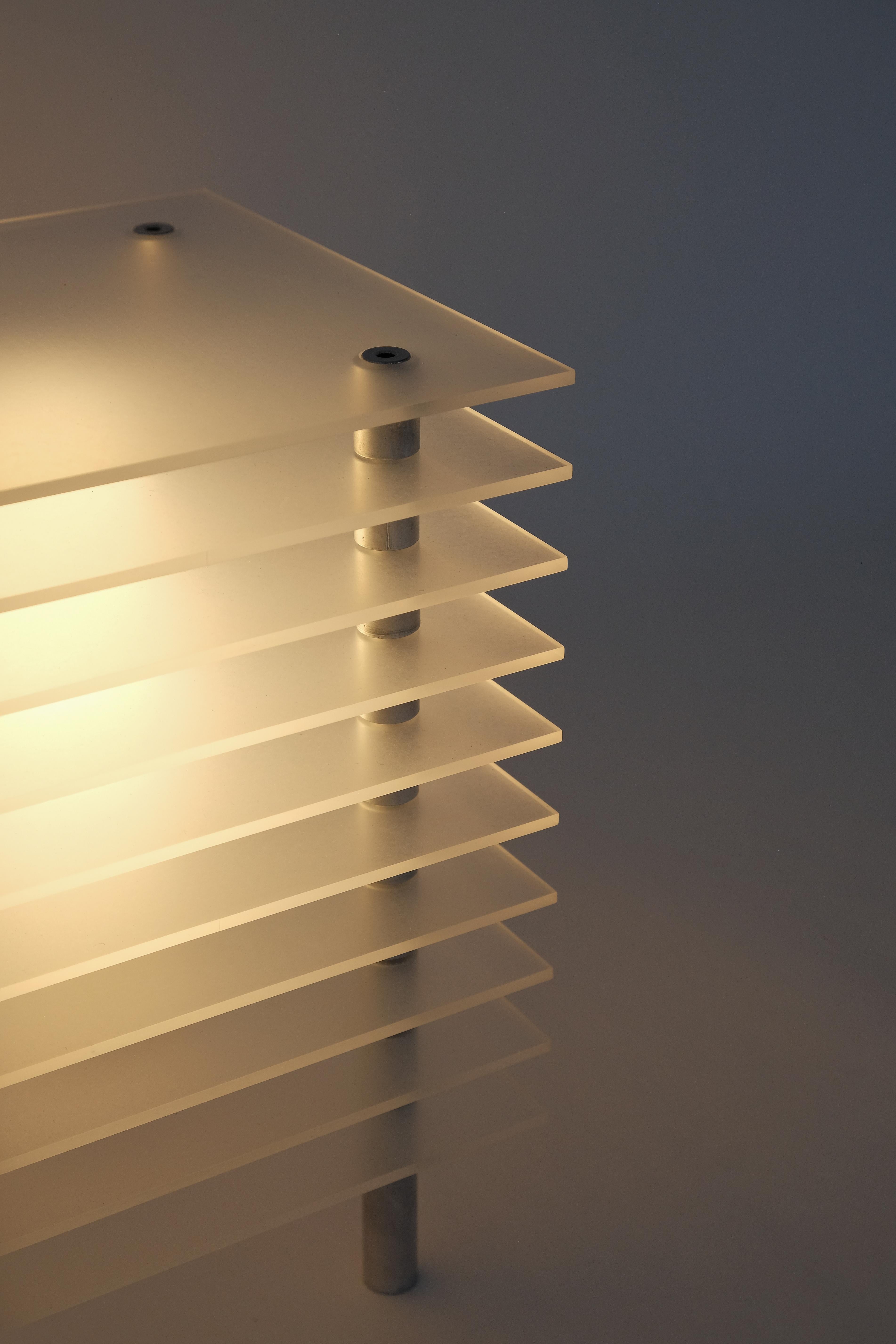 Aluminum TL-01 Table Lamp by Orlando Pippig For Sale
