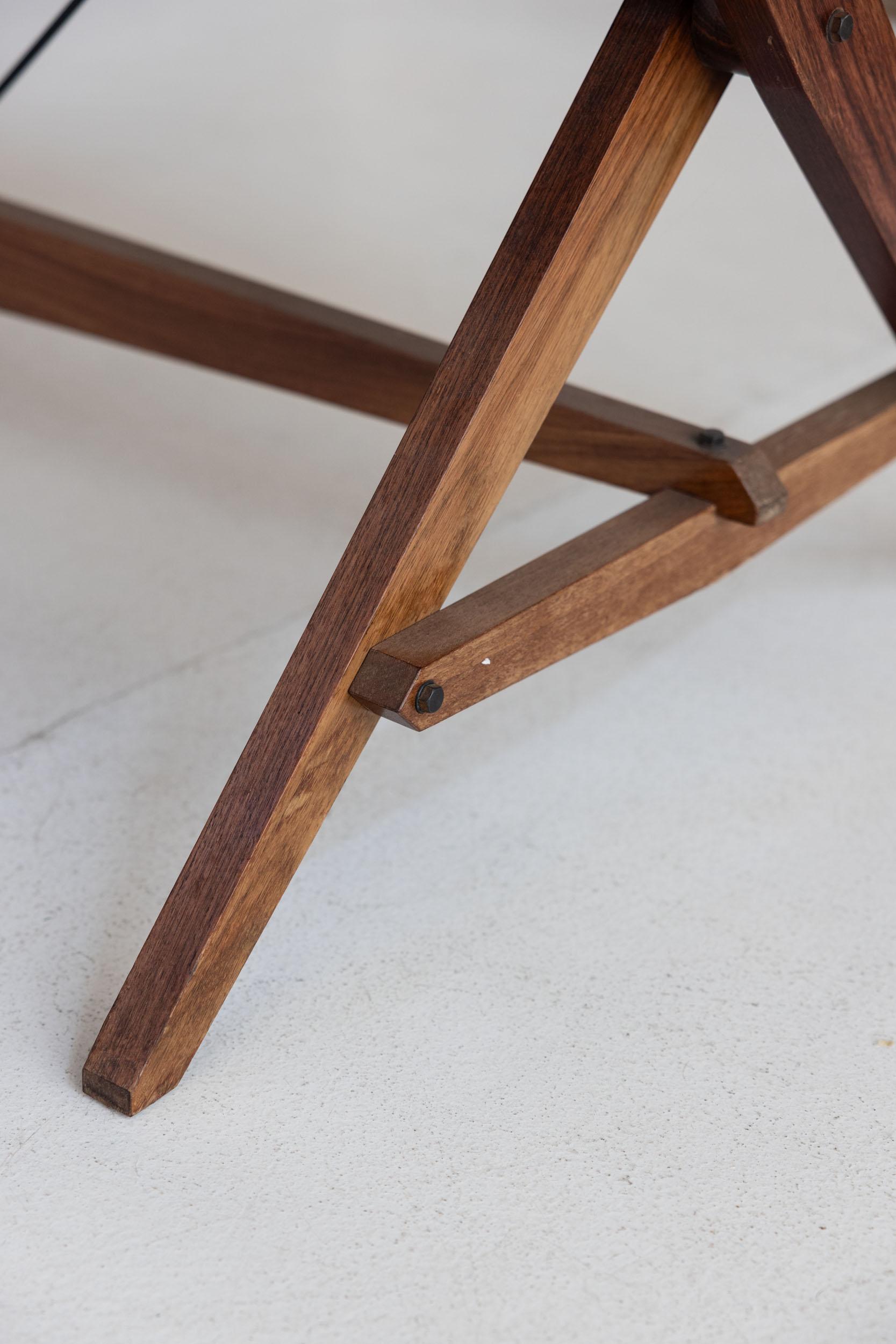 TL 22 Cavalletto-Tisch entworfen von Franco Albini für Poggi Pavia, Italien 1955 1
